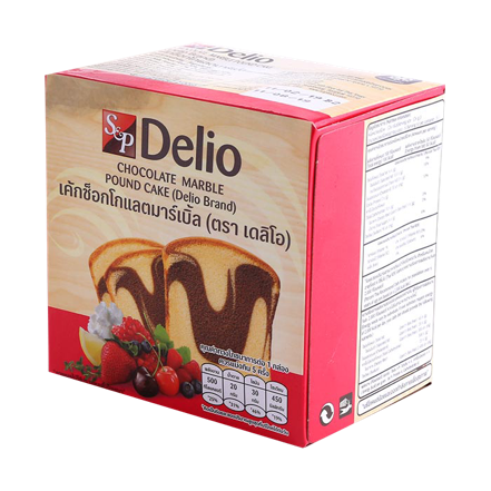 Chocolate Marble Pound Cake (Delio Brand)