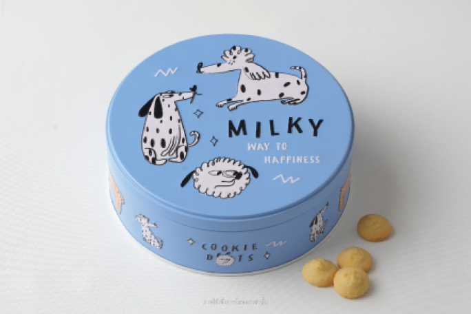 ดอทส์ มิลค์คุกกี้ (คุกกี้รสนม) 72 กรัม