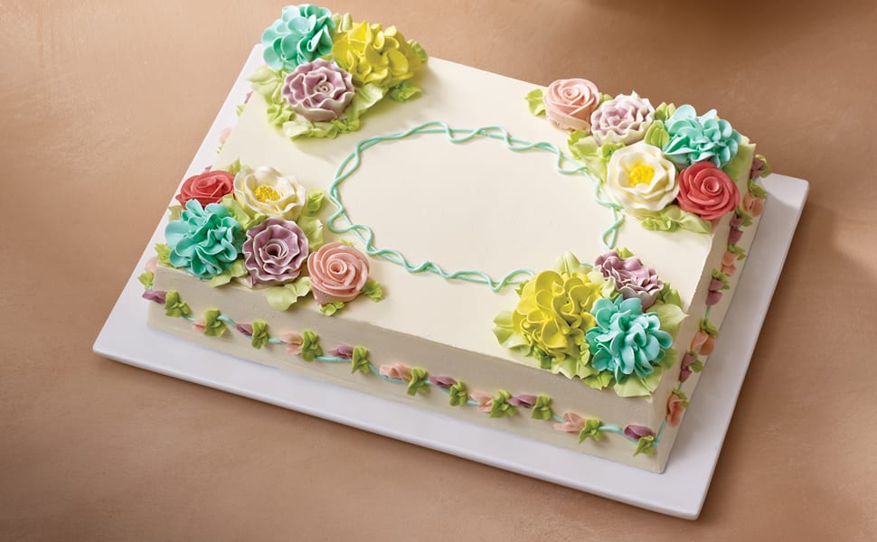 เค้กการ์เด้นฟลอรัล บัทเทอร์วานิลลา