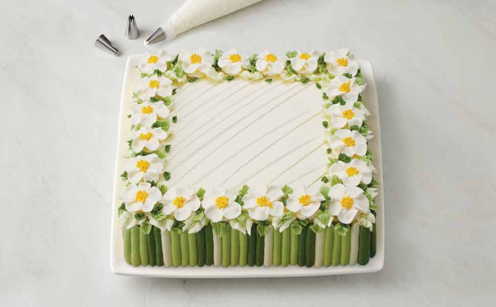 เค้กไฮเดรนเยียร์ สแควร์ เลเยอร์วานิลลา