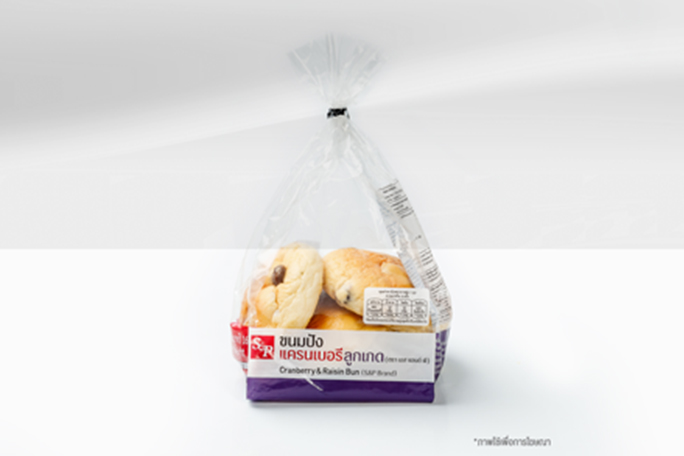 ขนมปังแครนเบอรีลูกเกด