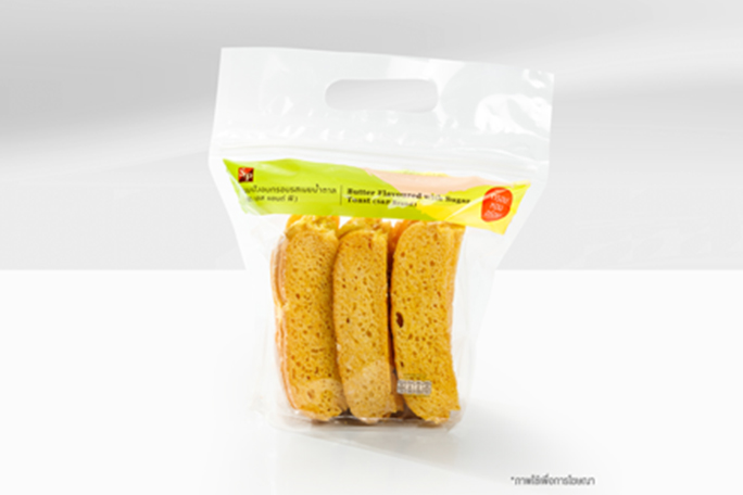 ขนมปังอบกรอบรสเนยน้ำตาล