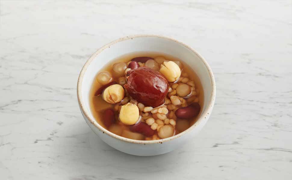 Hot Assorted Bean in Syrup