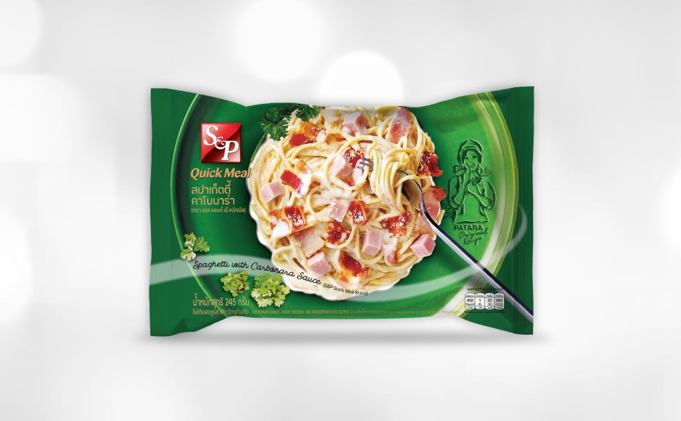 Spaghetti with Carbonara Sauce