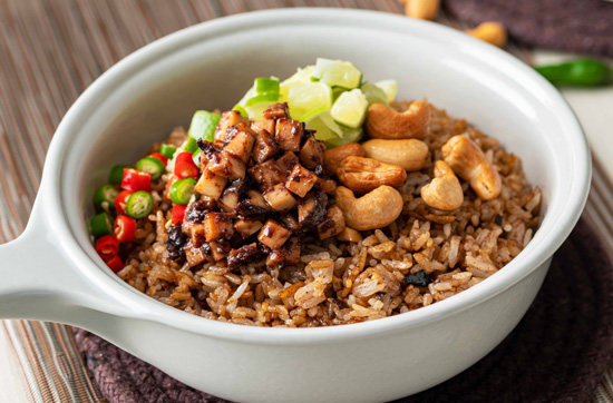 ข้าวผัดหนำเลี๊ยบทรงเครื่อง