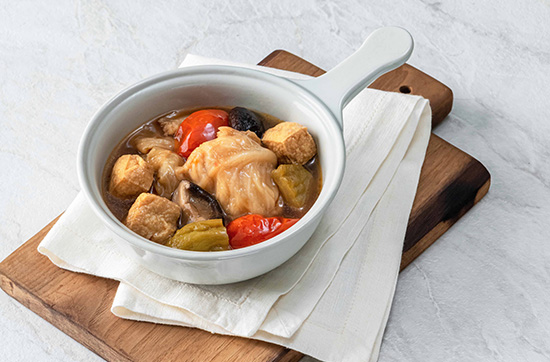 ผักตุ๋นเห็ดหอม