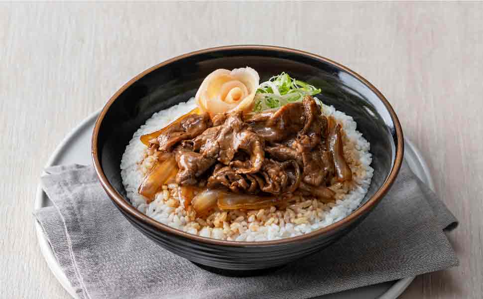 N.Y. Beef Teriyaki on Rice