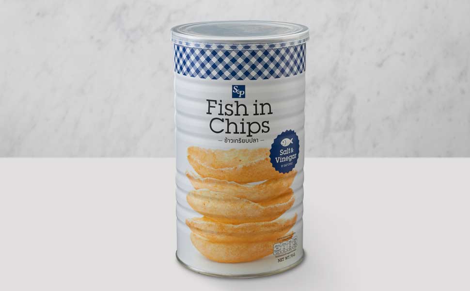 Fish in chips