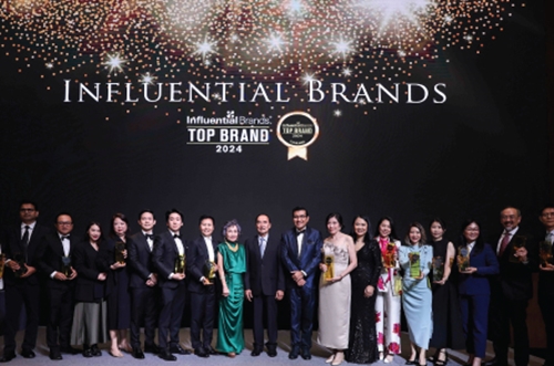 คุณวิทูร ศิลาอ่อน รับมอบรางวัลสุดยอดแบรนด์ “Top Influential Brand 2024”